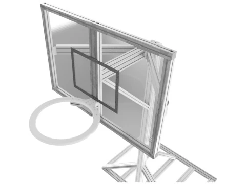 Portable Basketball Hoop 3D Model