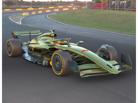 Formula 1 2022 CAD Modello 3D
