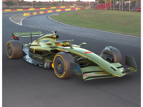 Formula 1 2022 CAD 3D Model