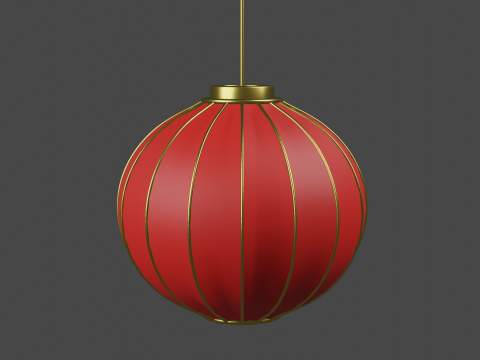 Chinese lantern 3D मॉडल