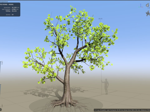 Tree1 3Dモデル