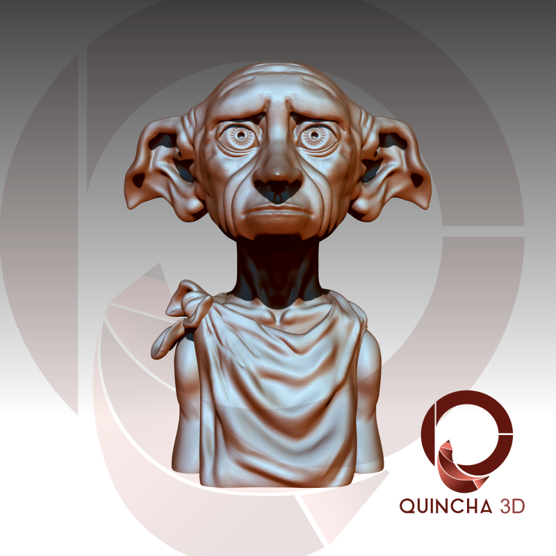 Dobby 3Dプリントモデル .c4d .max .obj .3ds .fbx .stl .blend 