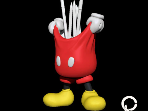 Mickey porta objetos 3D Print Model