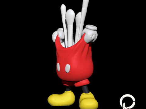 Mickey porta objetos 3D Print Model