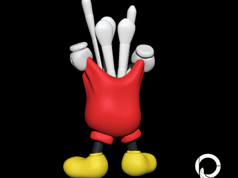 Mickey porta objetos 3D Print Model