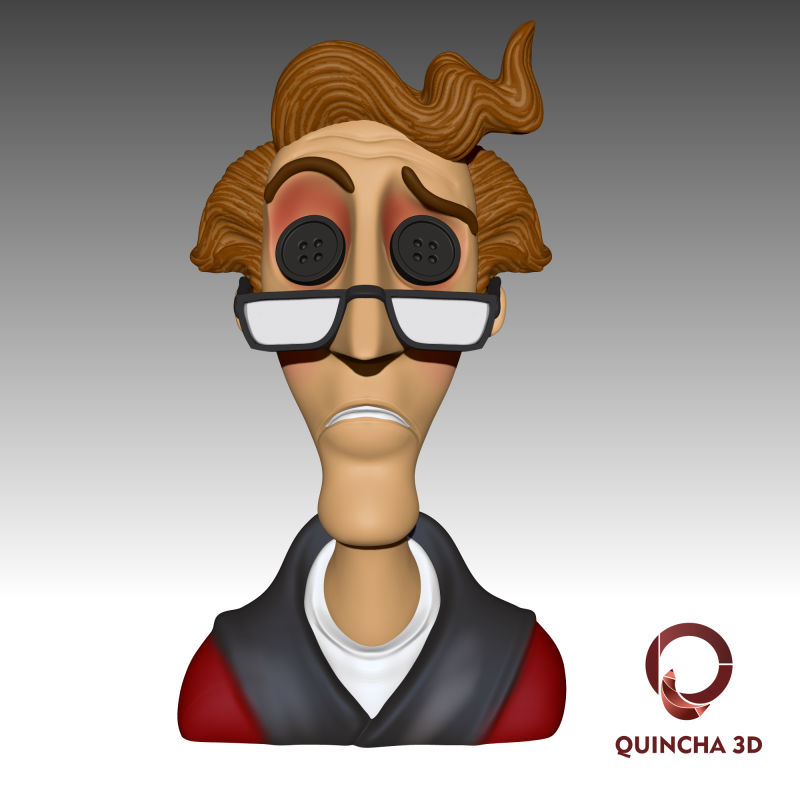 Mr Jones 3D Model .c4d .max .obj .3ds .fbx .stl .blend