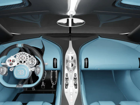 Bugatti Tourbillon 3D Model