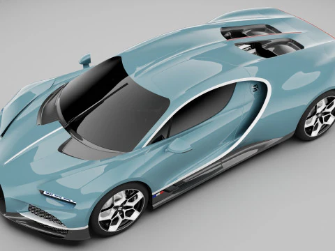 Bugatti Tourbillon 3D Model