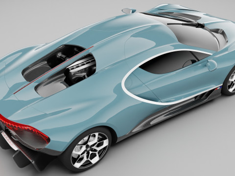 Bugatti Tourbillon Model 3D