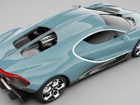 Bugatti Tourbillon 3D Model