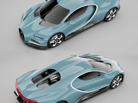 Bugatti Tourbillon 3D Model