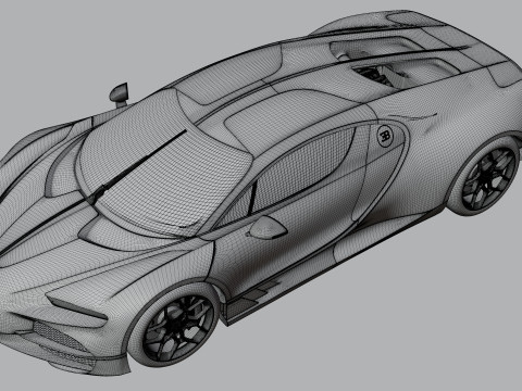 Bugatti Tourbillon Model 3D