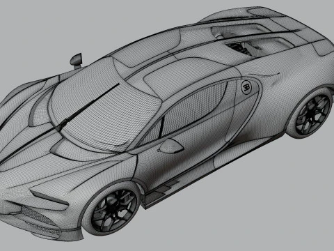 Bugatti Tourbillon 3D Model