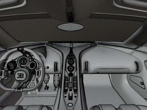 Bugatti Tourbillon 3D Model