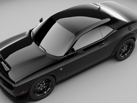 Dodge Challenger SRT Demon 3D Model