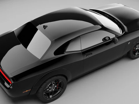 Dodge Challenger SRT Demon 3D Model