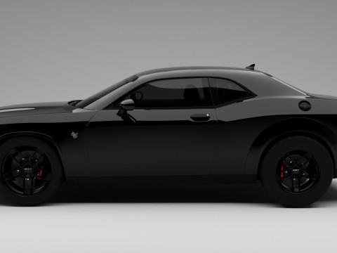Dodge Challenger SRT Demon Modello 3D