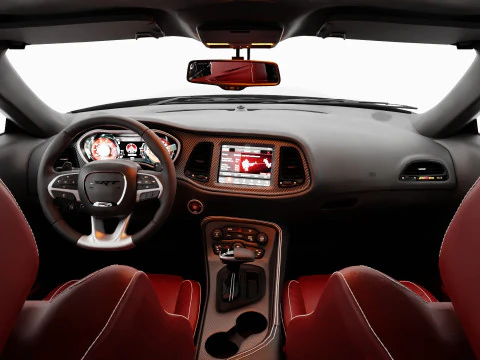 Dodge Challenger SRT Demon 3D Model