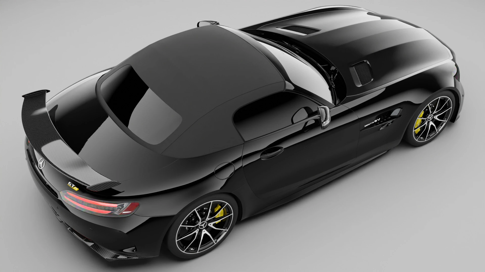 Mercedes-Benz AMG GT R Roadster 2020 3D Model .c4d .max .obj .3ds .fbx .stl .blend 