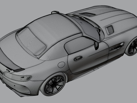 Mercedes-Benz AMG GT R Roadster 2020 Modelo 3D