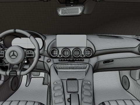 Mercedes-Benz AMG GT R Roadster 2020 Modelo 3D