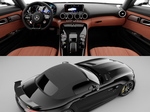 Mercedes-Benz AMG GT R Roadster 2020 Modelo 3D