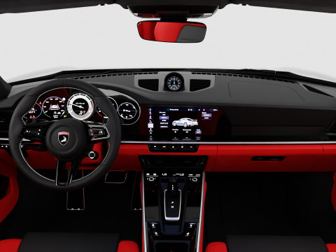 Porsche 911 Stinger GTR 3D Модель