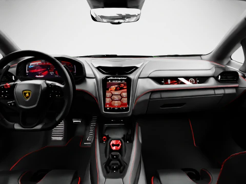 Lamborghni Temerario Alleggerita Package 3D Model