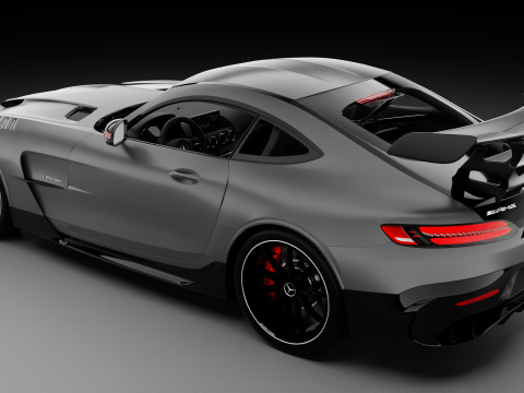 AMG GT Black Series 2021 3D 모델