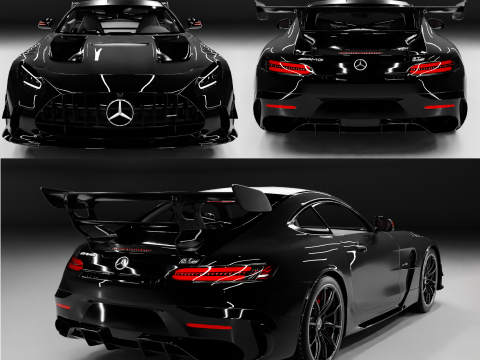 AMG GT Black Series 2021 3D 모델