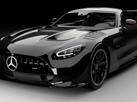 AMG GT Black Series 2021 3D 모델