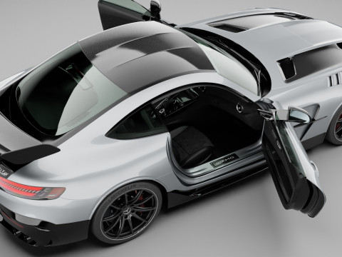 AMG GT Black Series 2021 3D Модель