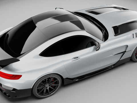 AMG GT Black Series 2021 3D Модель