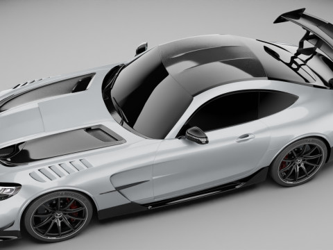 AMG GT Black Series 2021 3D Модель