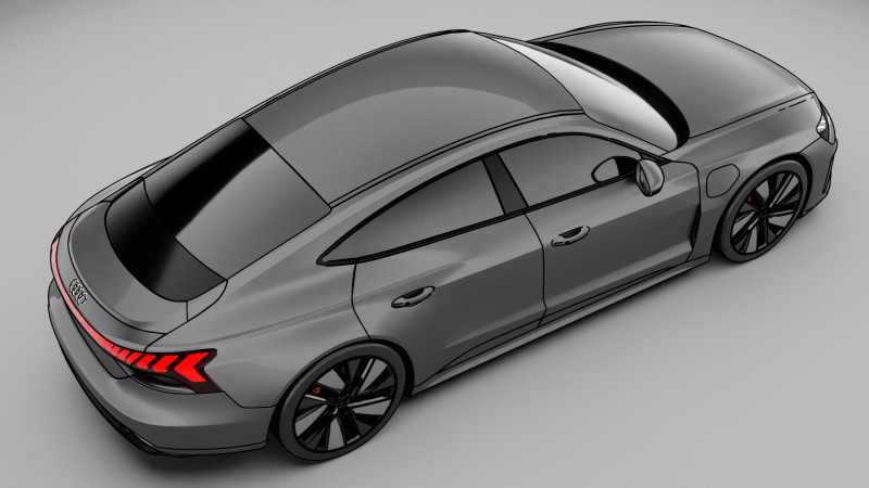 Audi E tron Modelo 3D .c4d .max .obj .3ds .fbx .stl .blend