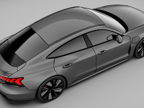 Audi E tron Model 3D