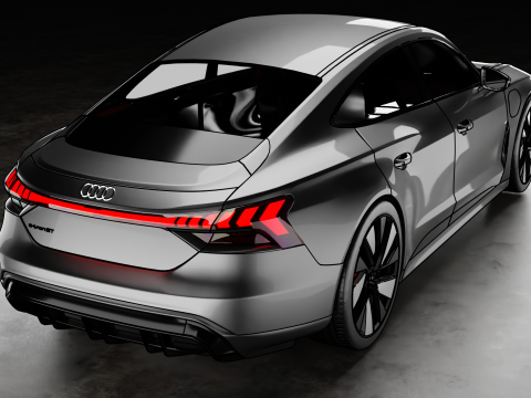 Audi E tron Modelo 3D