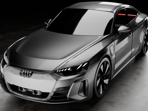 Audi E tron Modelo 3D