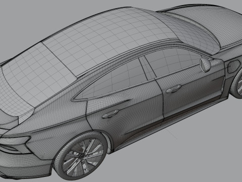Audi E tron Modelo 3D