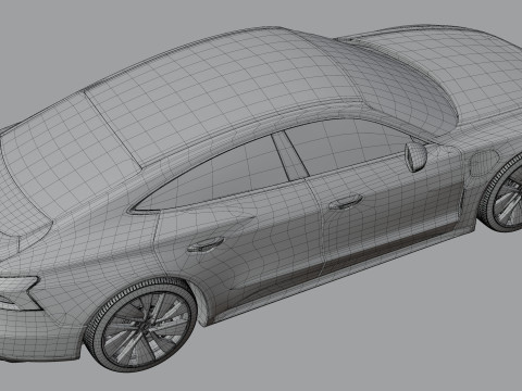 Audi E tron 3D 模型
