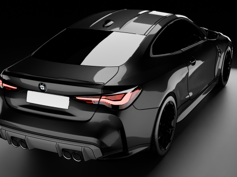 BWM M4 G82 3D Model
