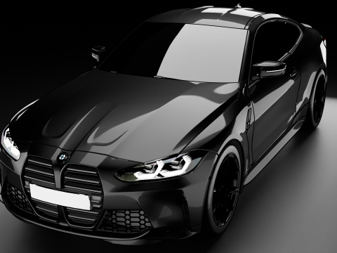 BWM M4 G82 3D Model