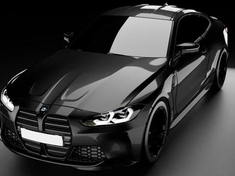 BWM M4 G82 3D Model