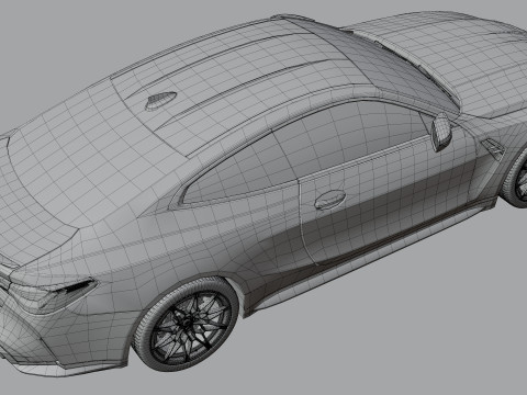 BWM M4 G82 3D Model