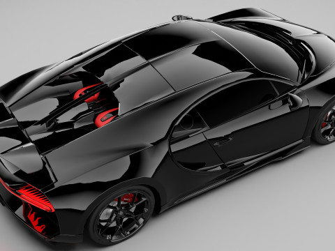 Bugatti Chiron Sport 3D Model