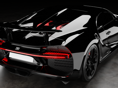 Bugatti Chiron Sport 3D Model