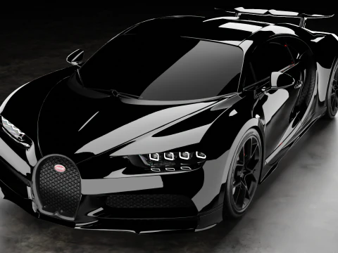 Bugatti Chiron Sport 3D Model