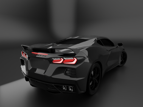 Chevrolet Corvette Stingray 3D 模型