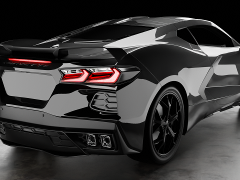 Chevrolet Corvette Stingray 3D 模型
