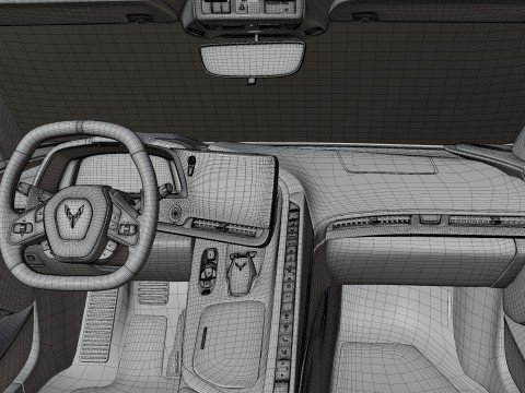 Chevrolet Corvette Stingray 3D 模型